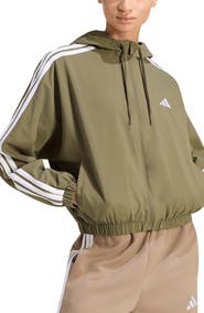 adidas Essentials 3-Stripes Woven Windbreaker