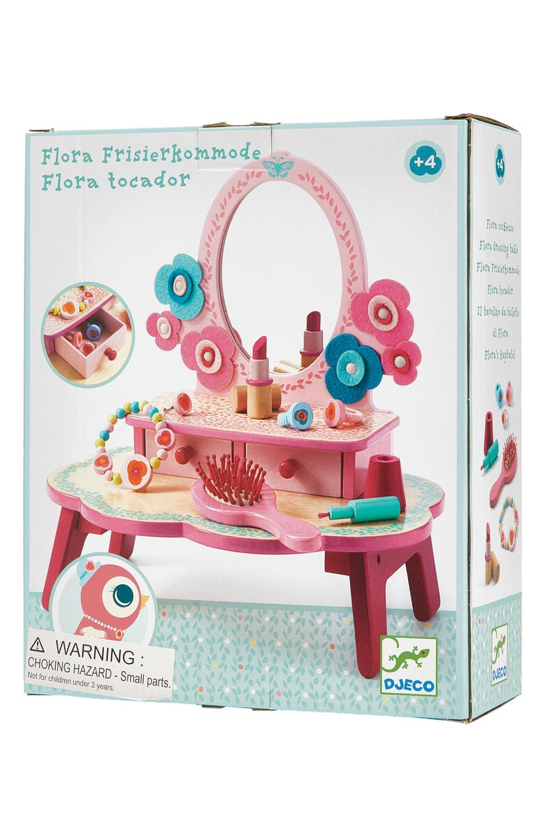 Djeco Flora Dressing Table Playset, Main, color, Multi