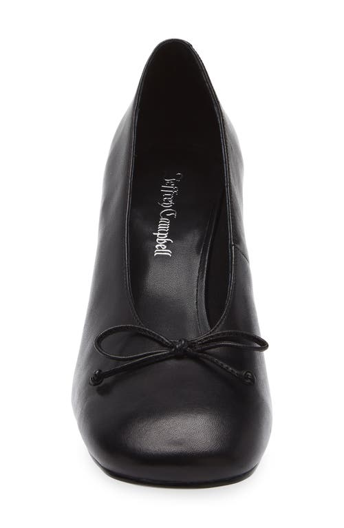 Jeffrey Campbell Doll Baby Pump In Black