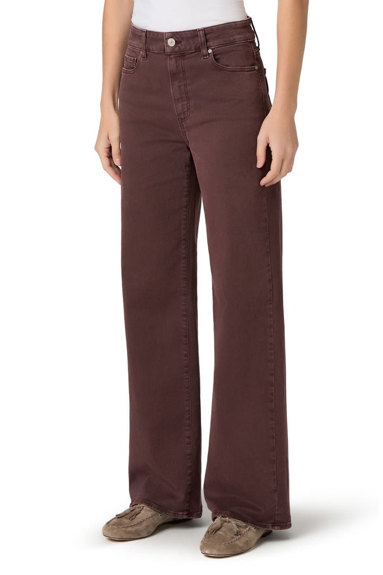 Anessa High Waist Ankle Wide Leg Jeans, Alternate, color, VINTAGE WILD MULBERRY