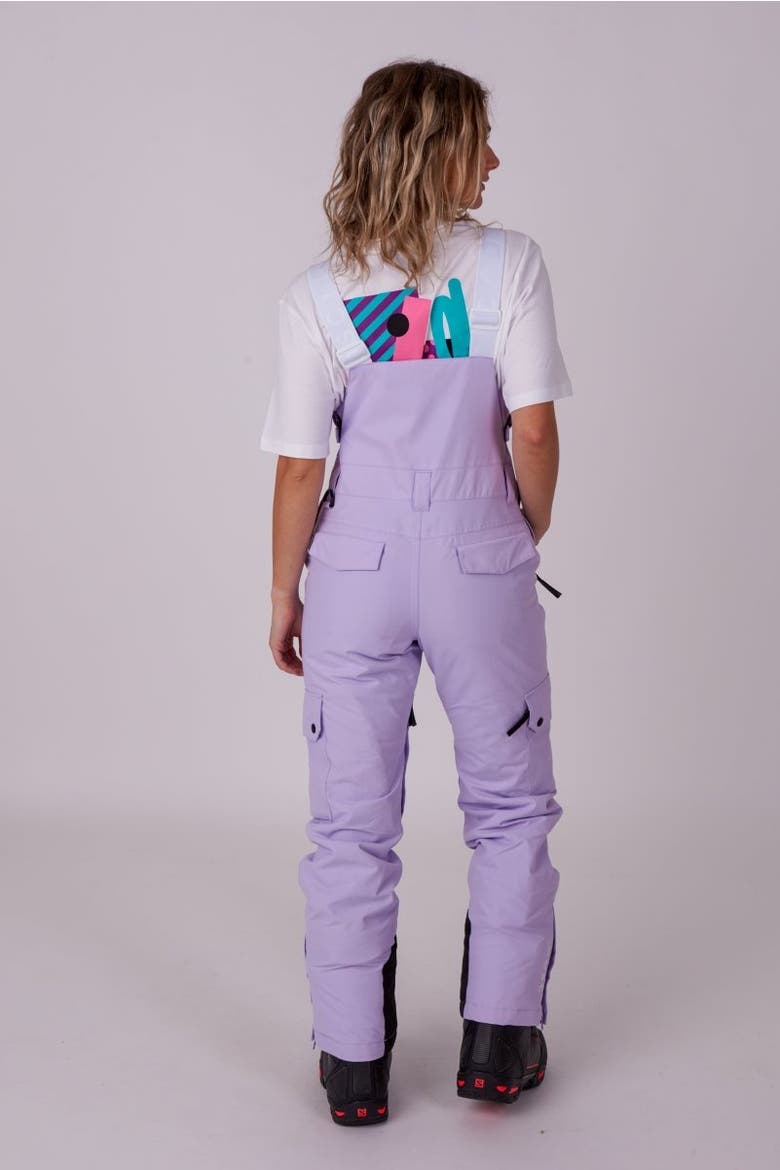 Yeh Girl Bib Pant - Lavender, Alternate, color, Lavender