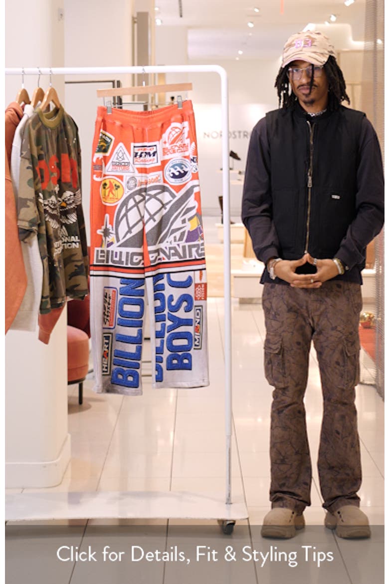 Fision Oversize Cotton Sweatpants video