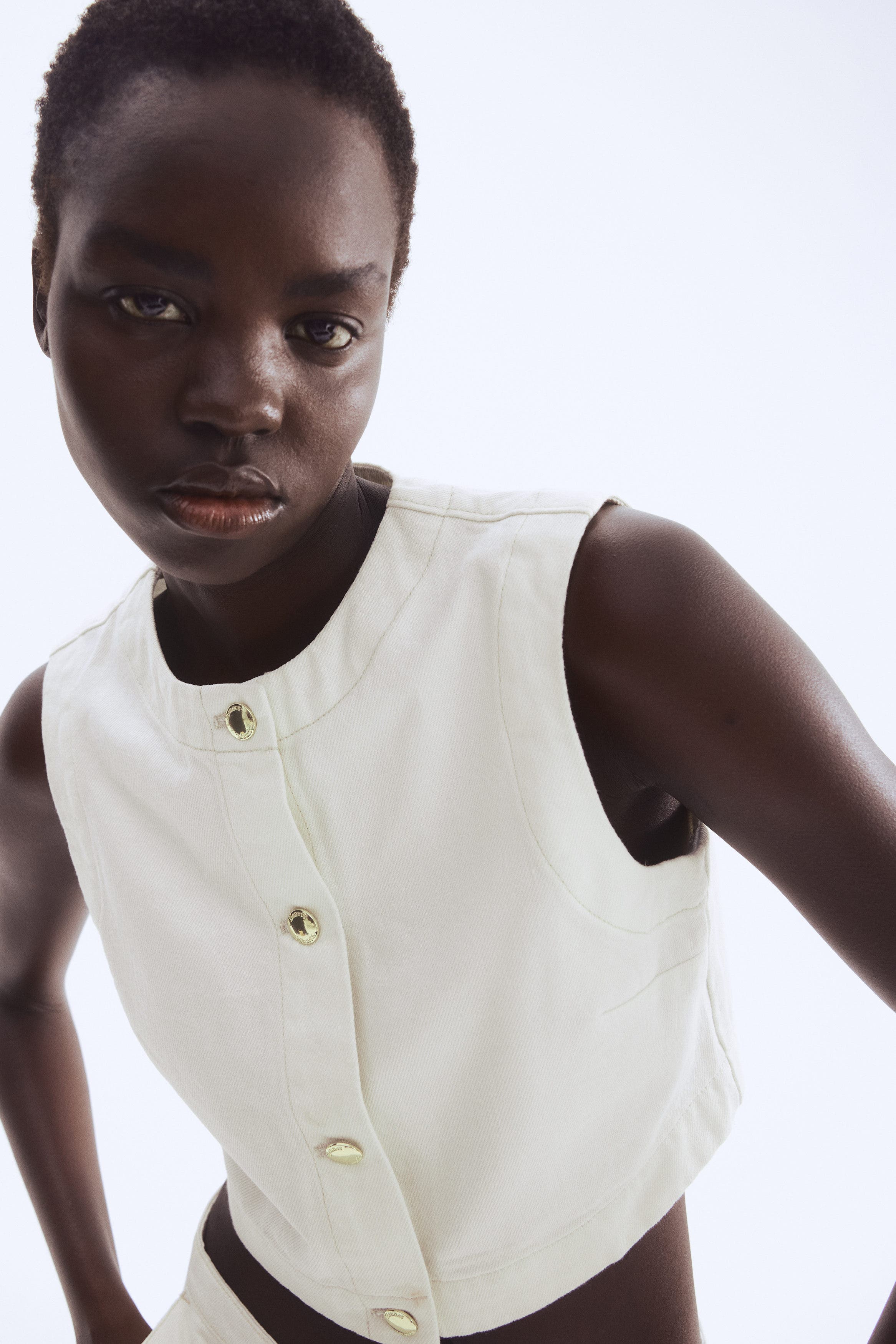 Denim Waistcoat - image 2