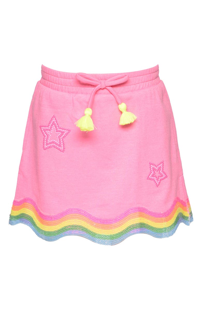 Baby Sara Kids' Star Studded Sequined Skirt, Main, color,