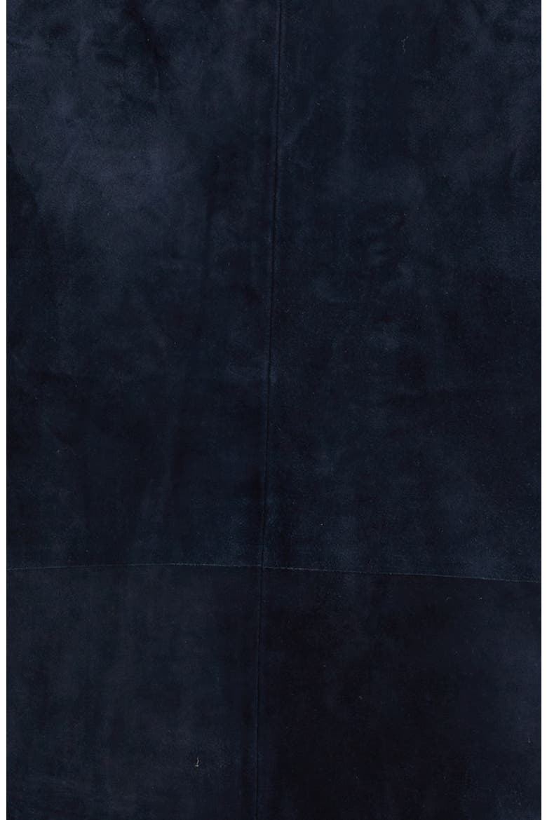 Cashmere Suede Peacoat, Alternate, color, NAVY