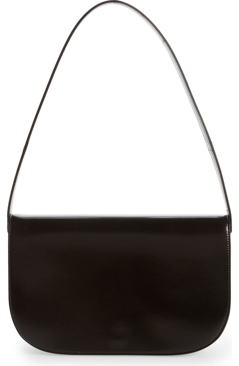 The Row Marion Leather Shoulder Bag, Main, color,