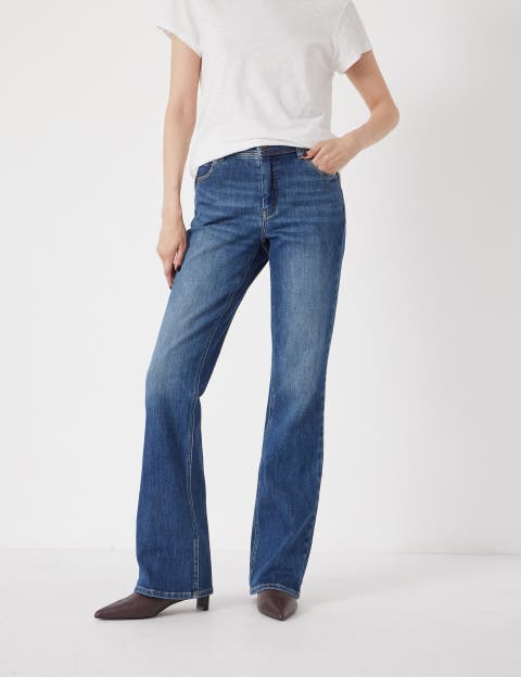 Eliana Mid Rise Bootcut Jeans