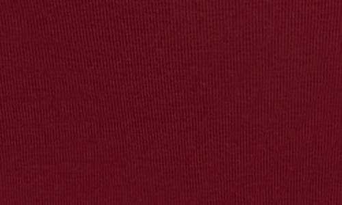 Natori Bliss Cotton French Cut Briefs In Red