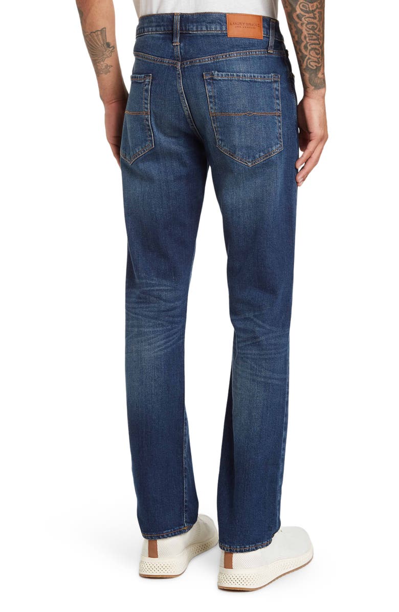 Lucky Brand 121 Slim Straight Jeans, Alternate, color, Homerton