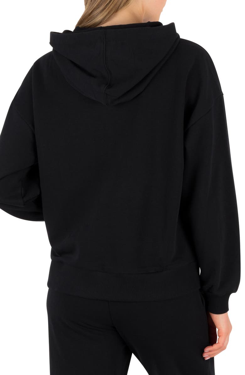 Hurley Nostalgic Hoodie, Alternate, color, Black