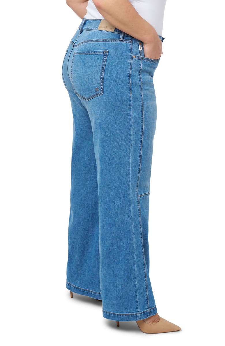 Seven7 Keaton Wide Leg Jeans, Alternate, color, Nebula
