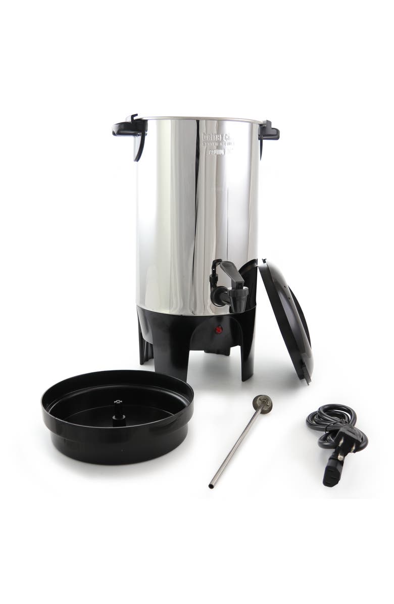 Better Chef 10-50 Cup Coffeemaker, Alternate, color, Silver