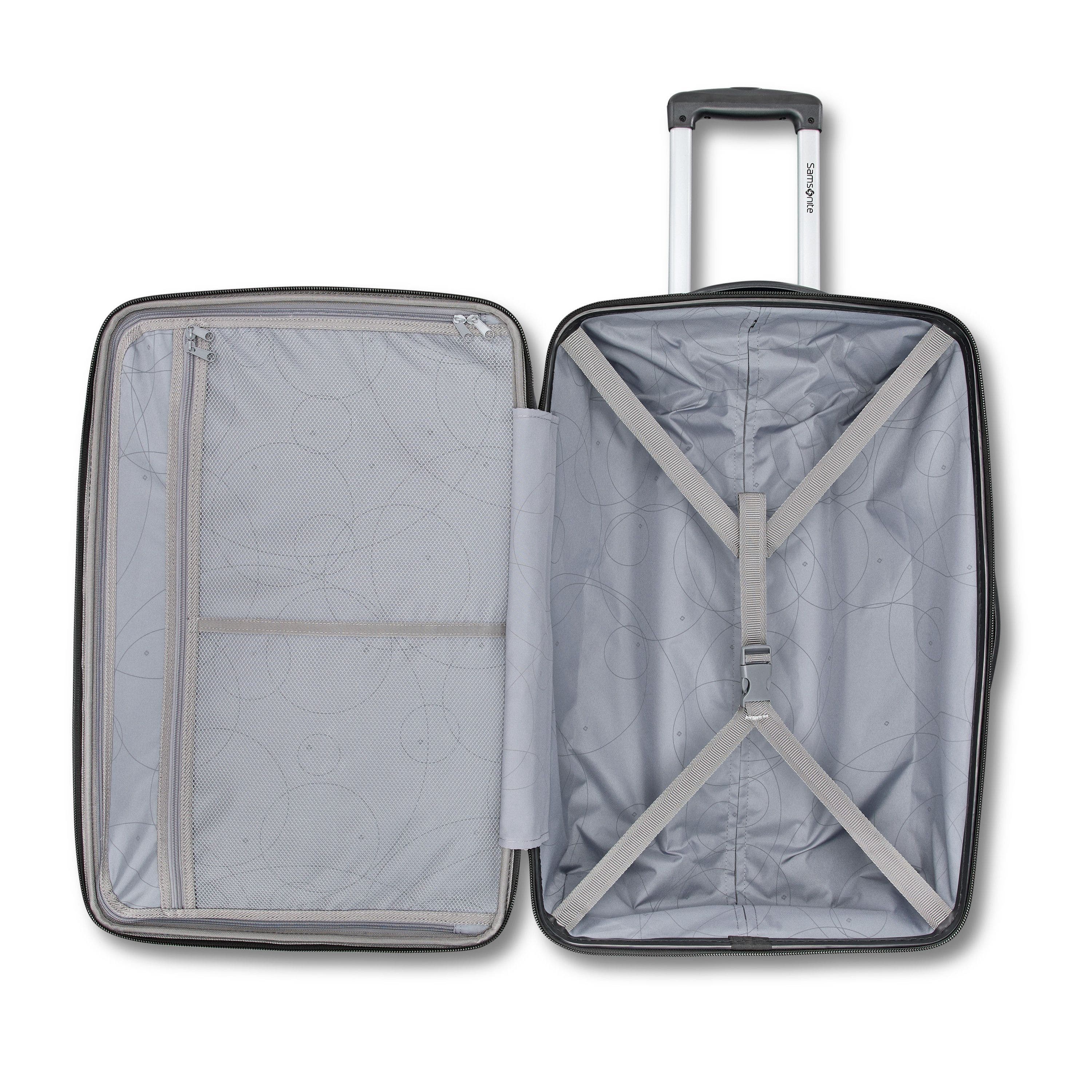 Samsonite Winfield 2 Checked-Large 28-Inch Hardside Expandable Luggage with Spinner Wheels, Alternate, color, Brushed Anthracite