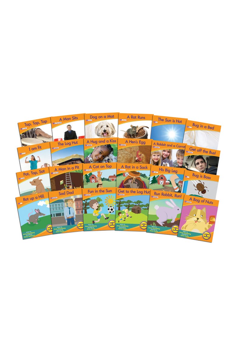 Letter Sound Readers Fiction Toy Phase 2, Alternate, color, Multicolored
