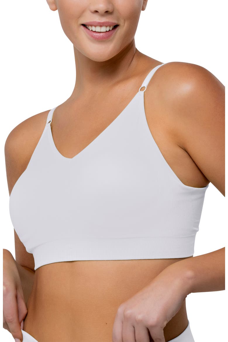 Full Coverage Comfort Bra, Main, color, White