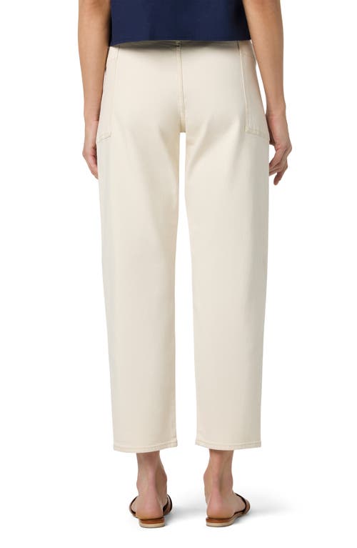 JOE'S JOE'S PATCH POCKET HIGH WAIST ANKLE BARREL LEG JEANS 