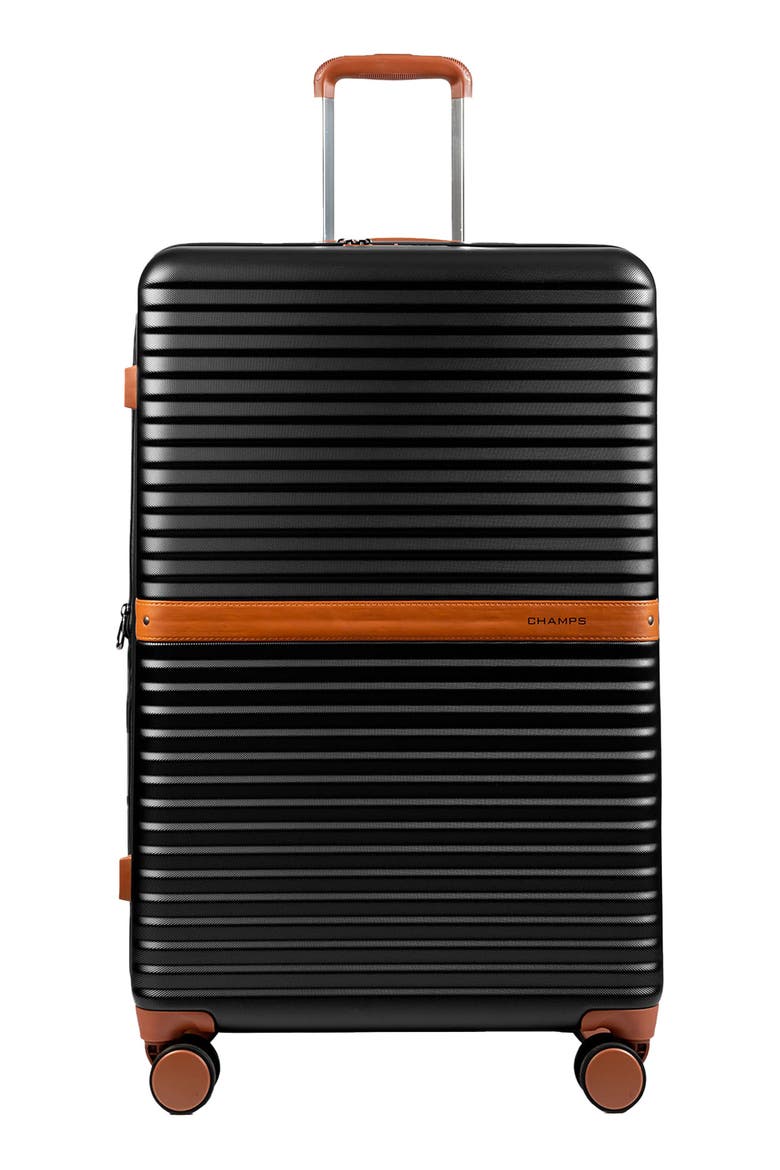 Vintage II 28-Inch Hardside Spinner Packing Case, Main, color, BLACK