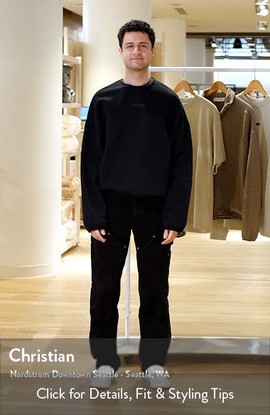 Modern Fit Fleece Crewneck Sweatshirt