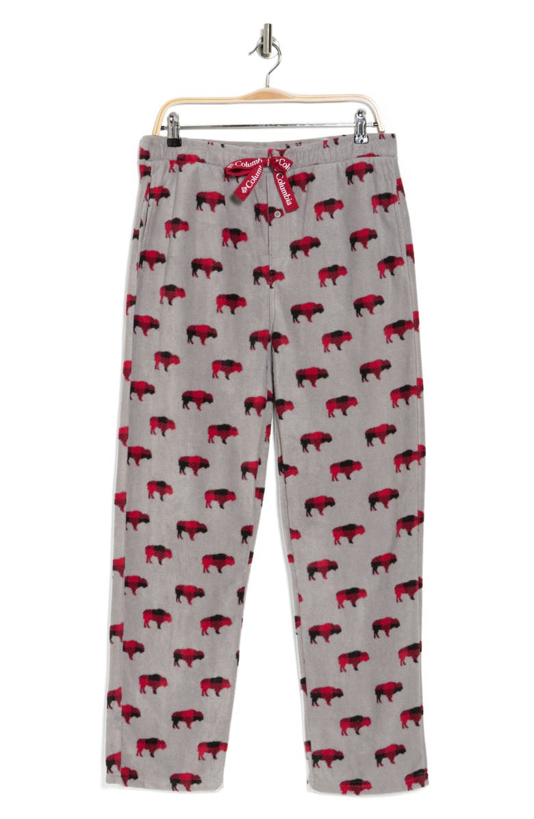 Columbia Brushed Flannel Pajama Bottoms, Alternate, color, 