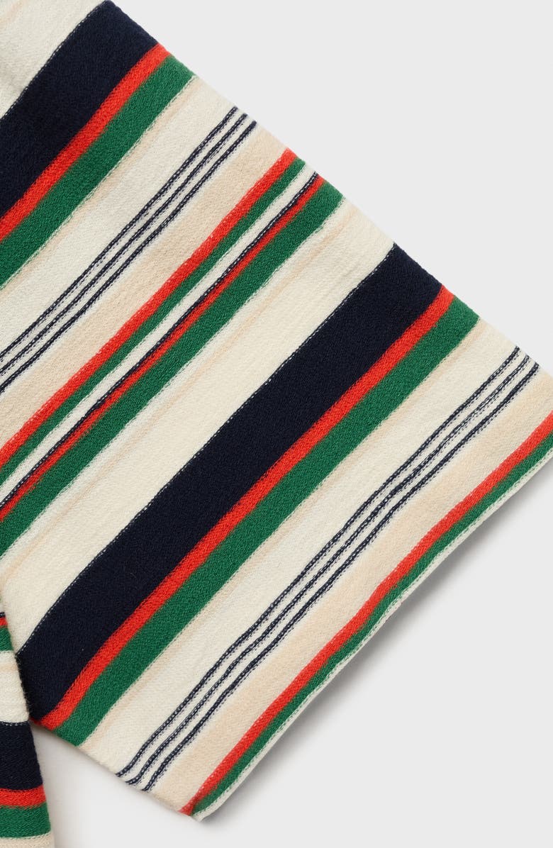 MANGO Stripe Cotton Terry Cloth T-Shirtr, Alternate, color, 