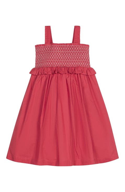 Girls' Organic Smocked Sundress, Kids