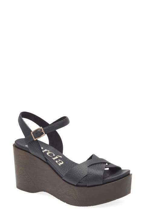 Dalys Ankle Strap Platform Wedge Sandal (Women)