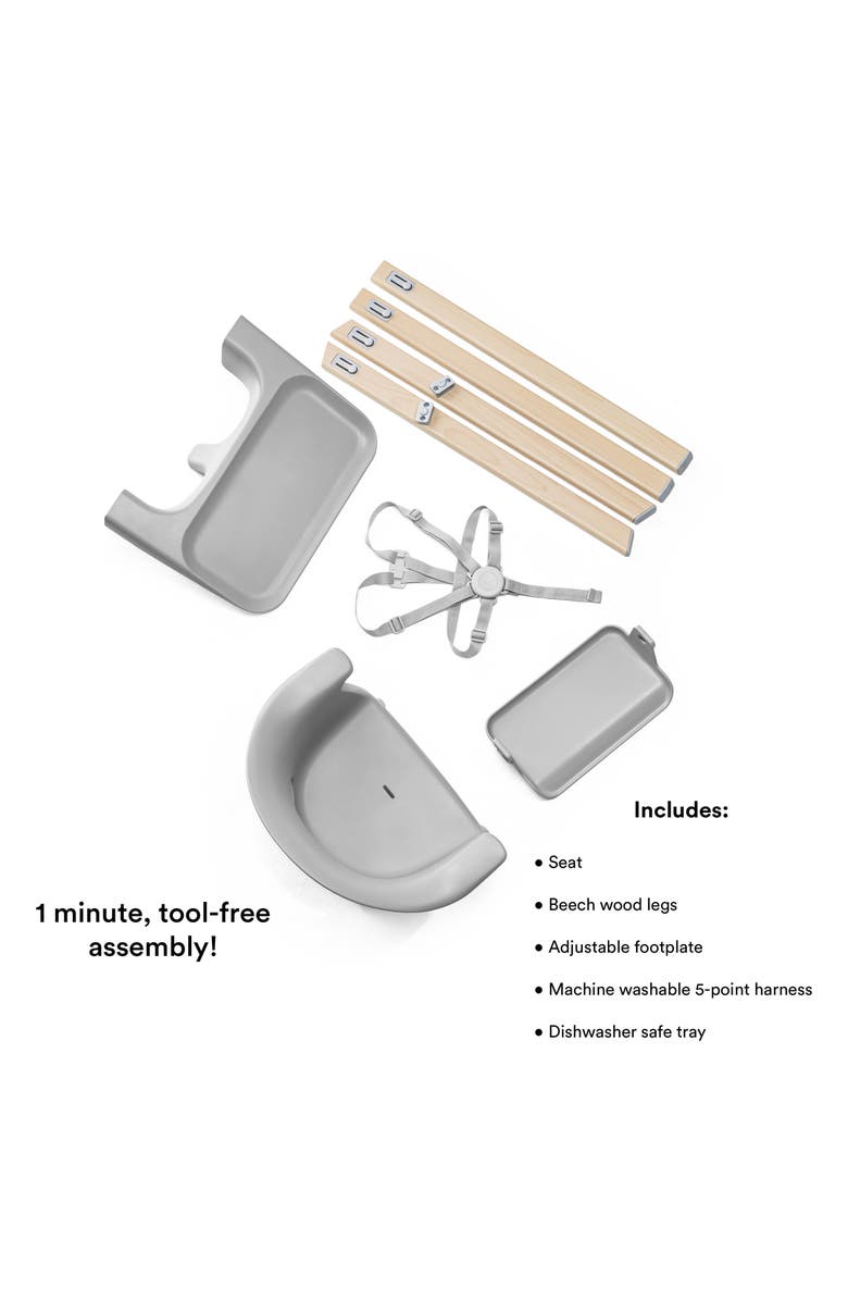 Stokke Clikk Highchair, Alternate, color, Black Natural