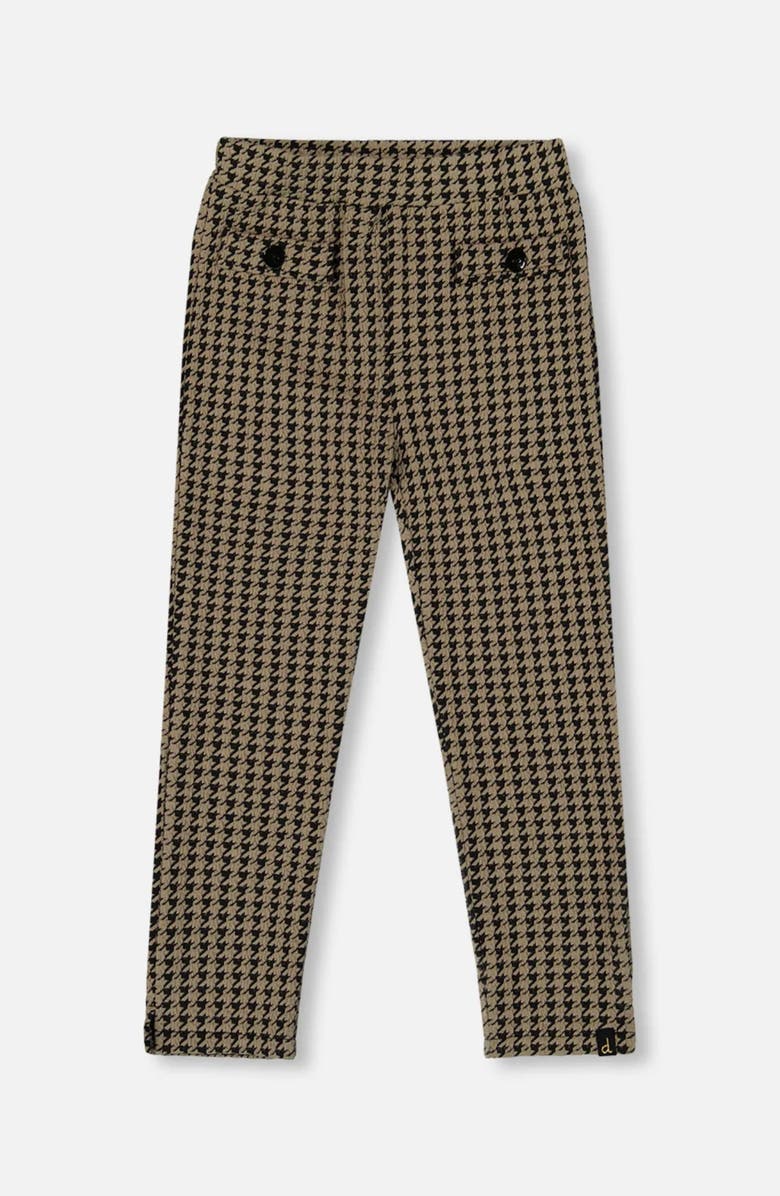 Deux par Deux Jacquard Knit Pant with Welt Pocket, Main, color, 