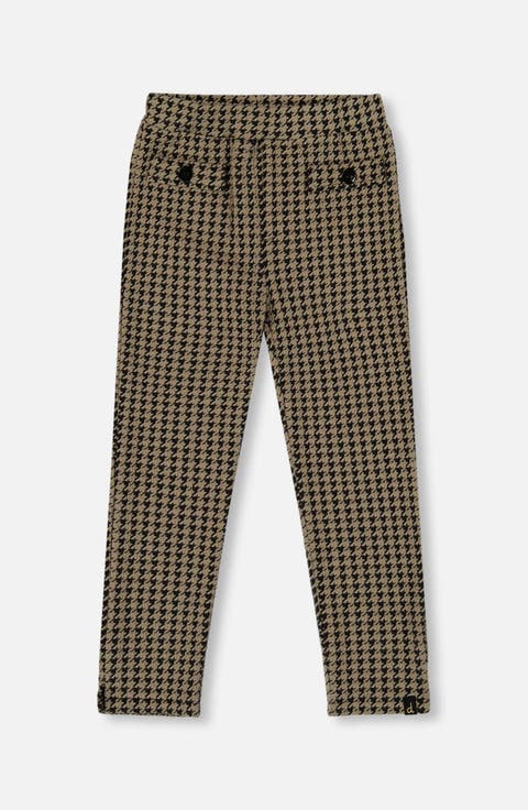 Jacquard Knit Pant with Welt Pocket (Toddler & Little Kid)