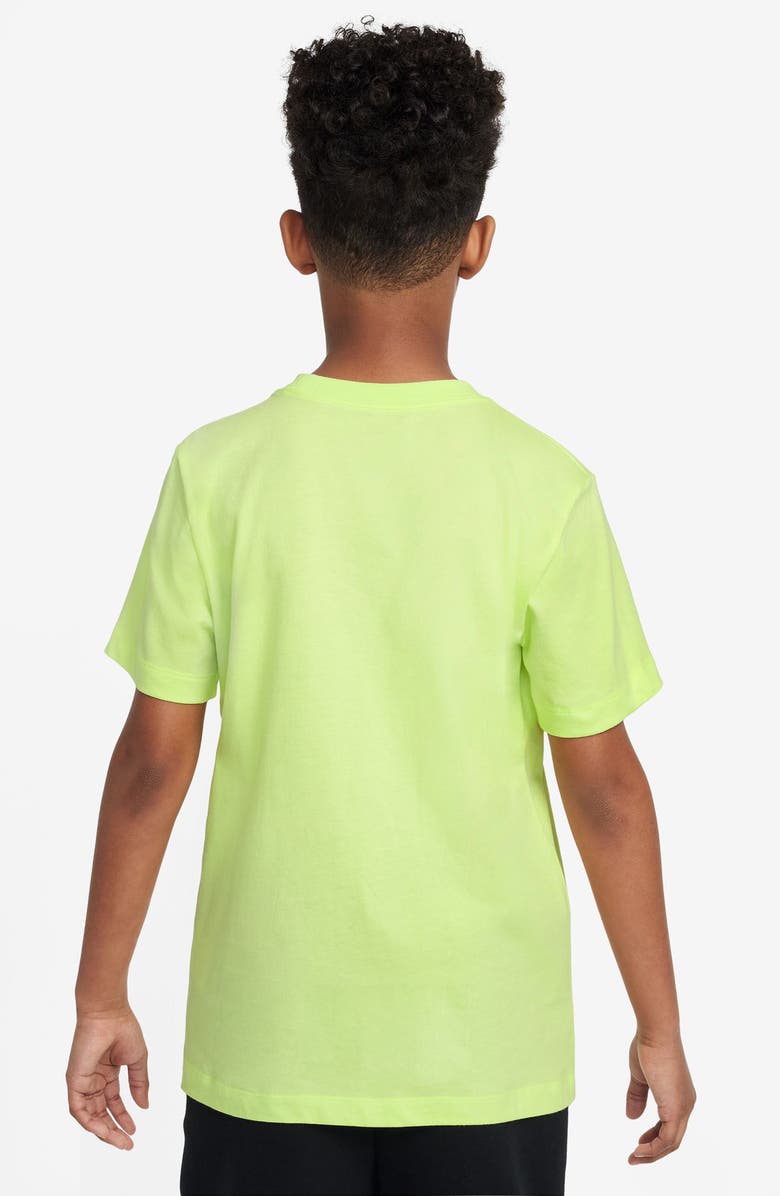 Nike Kids' Futura Graphic T-Shirt, Alternate, color, Light Lemon Twist