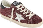 Golden Goose Super-Star Glitter Low Top Sneaker