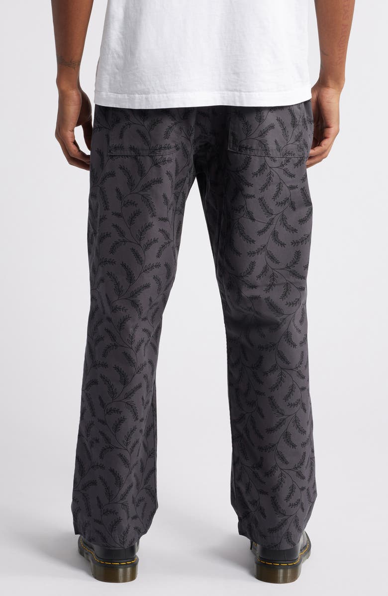 Service Works Branch Print Cotton Twill Chef Pants, Alternate, color,