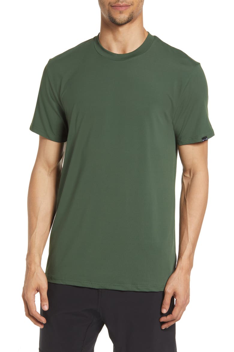 Men's Havok Stretch Crewneck T-Shirt, Main, color, RIFLE