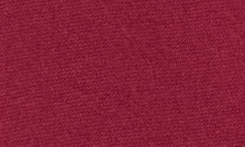 Sofia Cashmere Cashmere Faux Wrap Sweater In Red