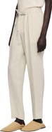 SANDRO Elasticated Linen Trousers