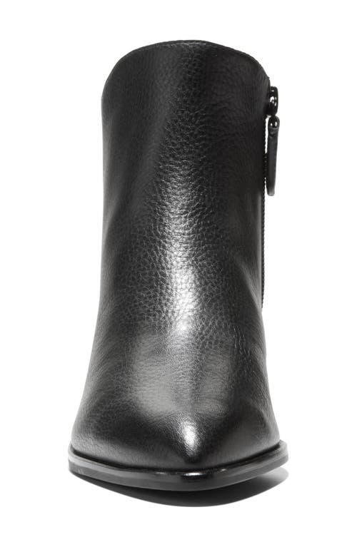 Cole Haan Vayda Bootie In Black Ltr/black Stack