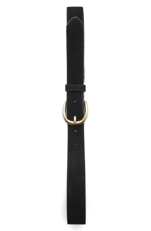 Suede Leather Belt
