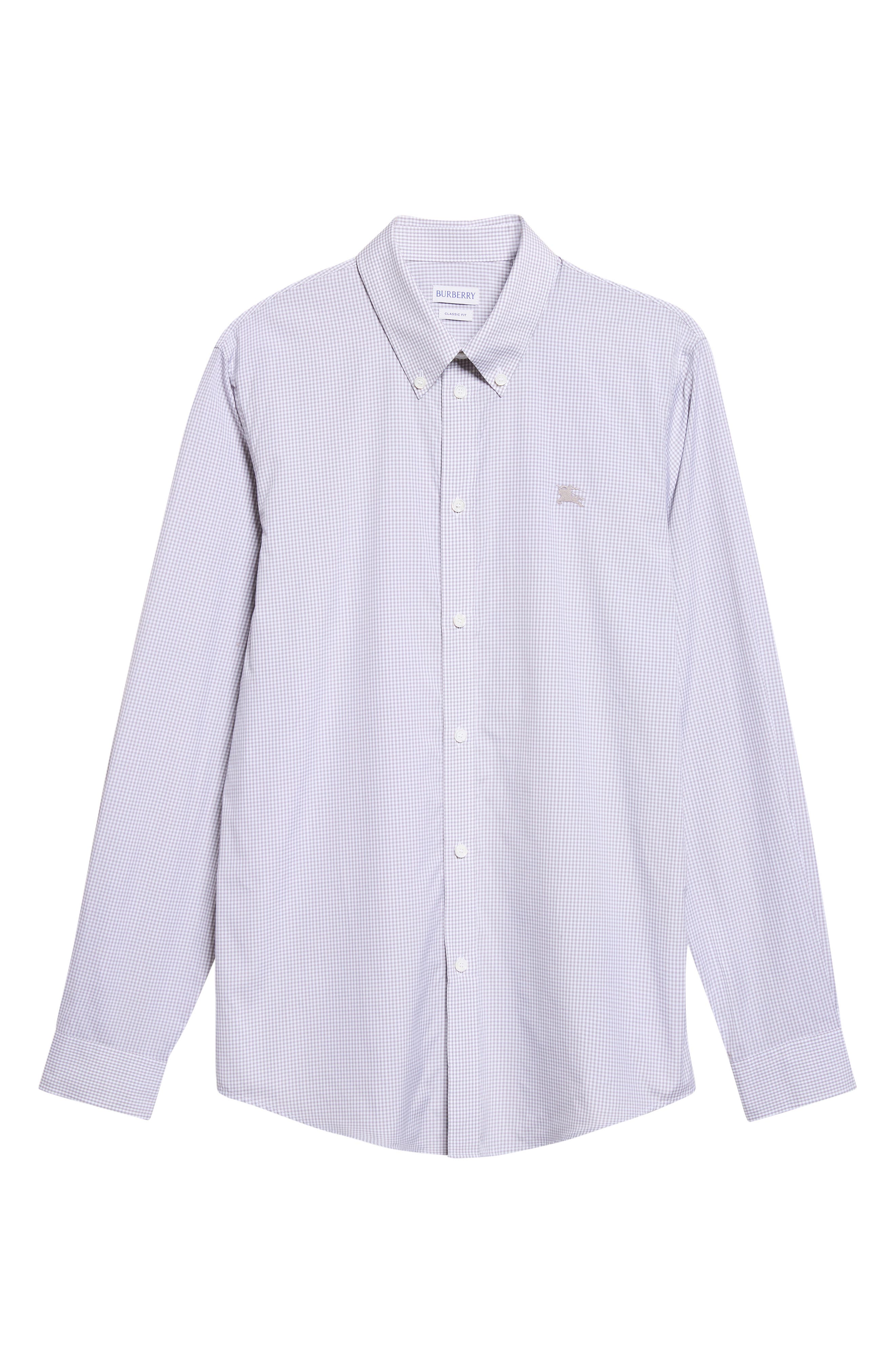 selected PALE MAUVE GREY CHECK