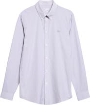 Burberry Sam Check Button Down Shirt
