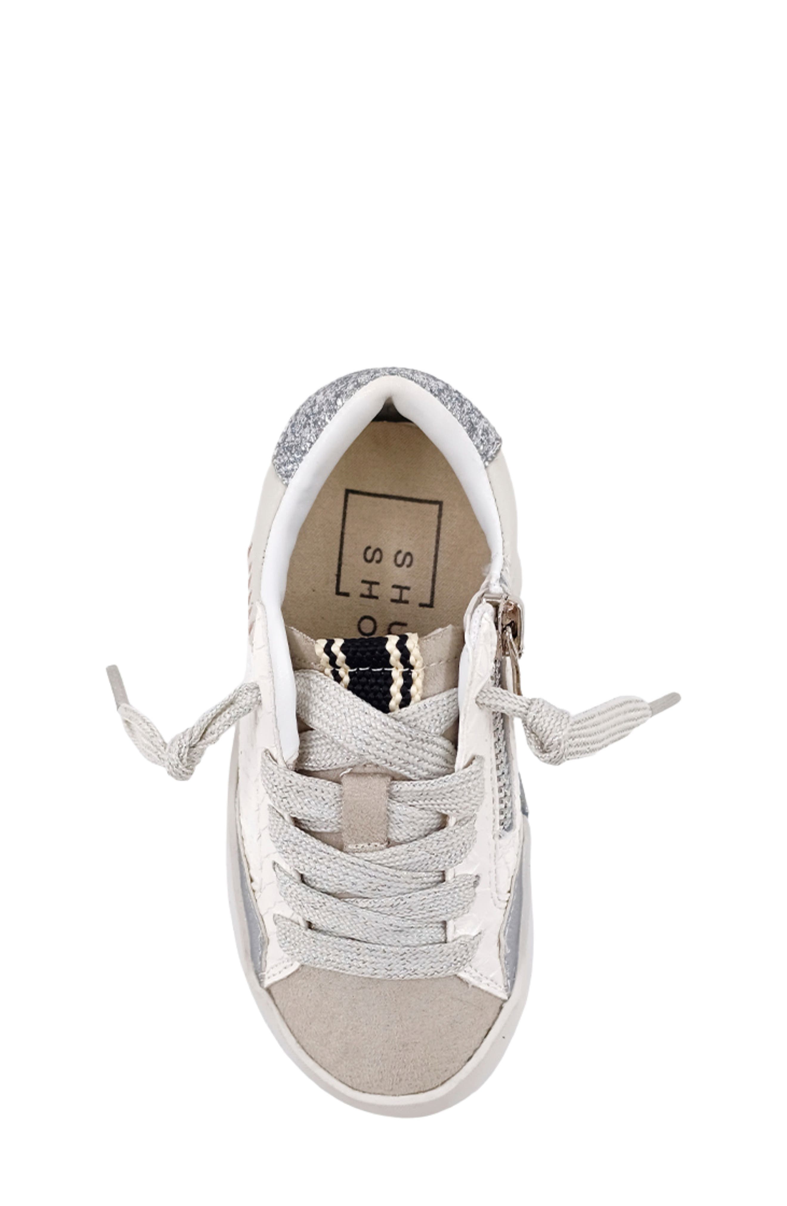 SHUSHOP Kids' Ruby Sneaker, Alternate, color, Bone Snake