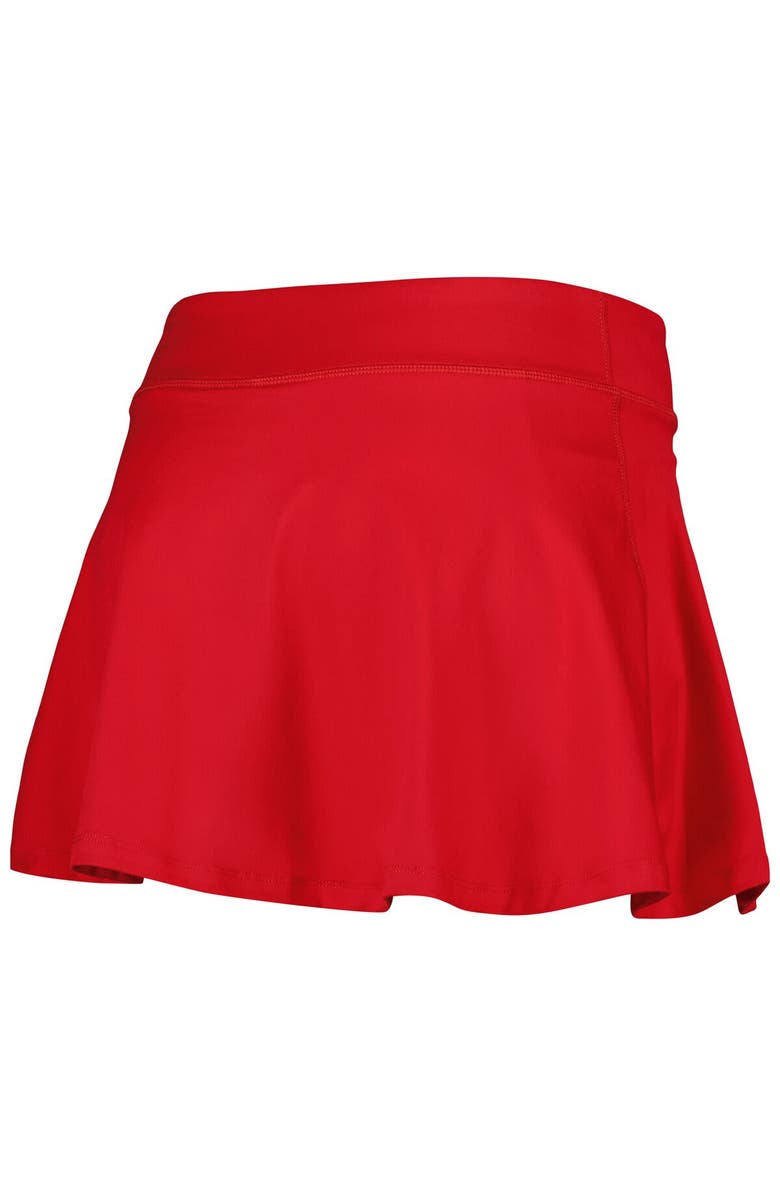 ZOOZATZ Women's ZooZatz Red Georgia Bulldogs Flowy Skort, Alternate, color, 