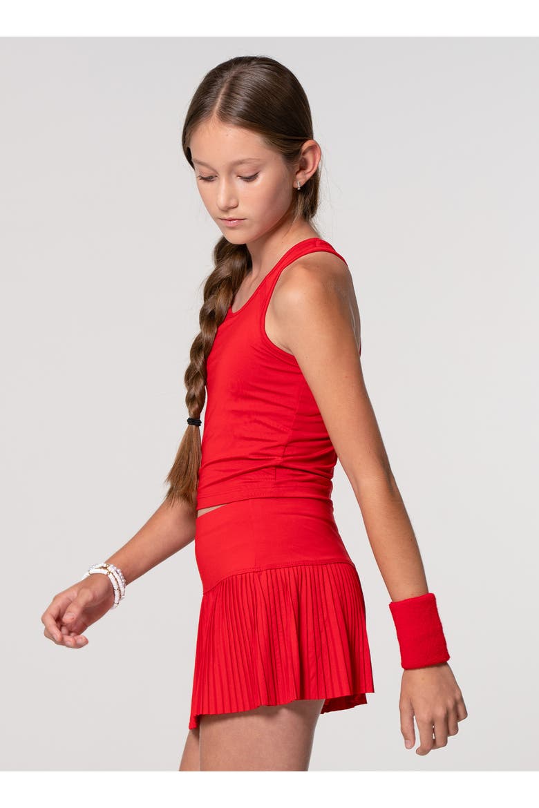 Mia Tank w/ Bra, Alternate, color, Red