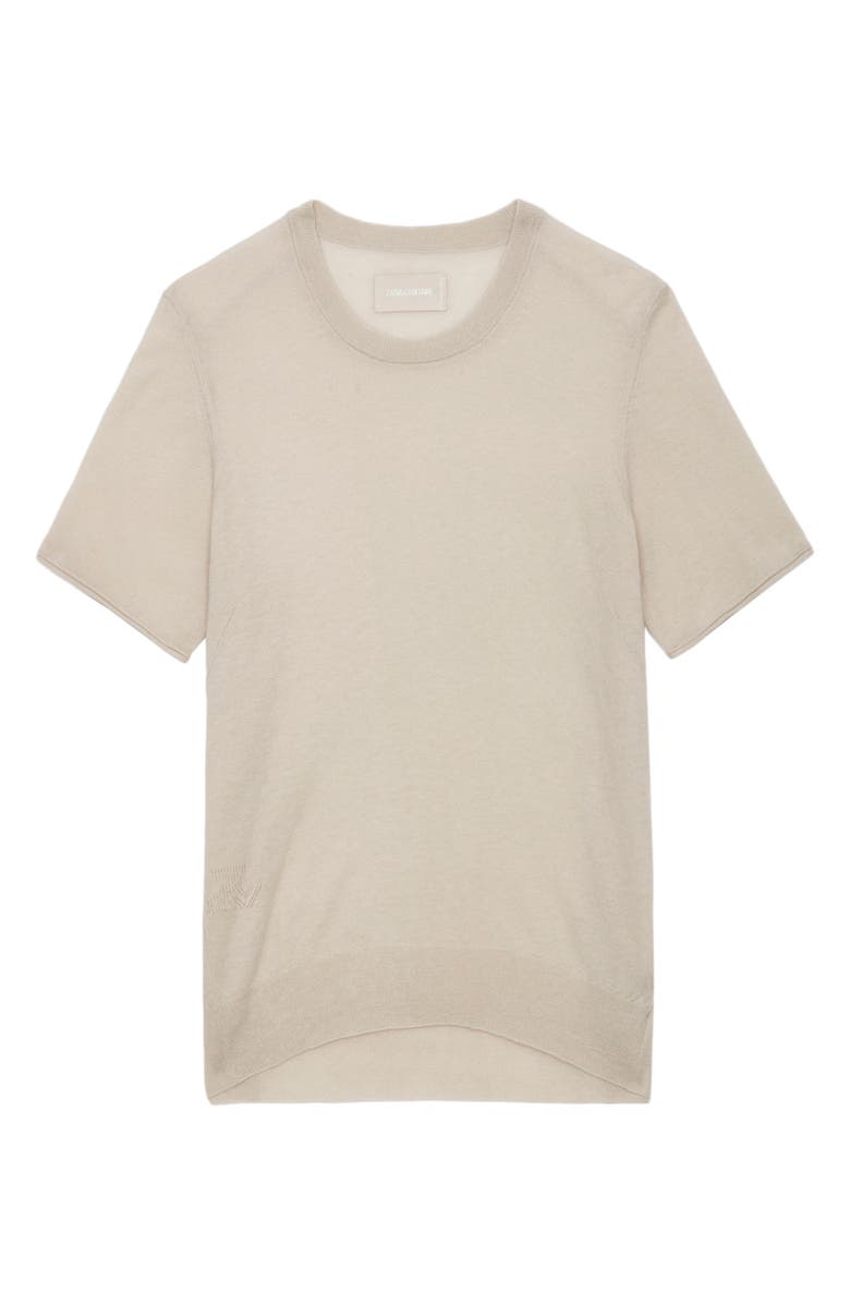 Zadig & Voltaire Ida Wings Cashmere Sweater, Alternate, color,