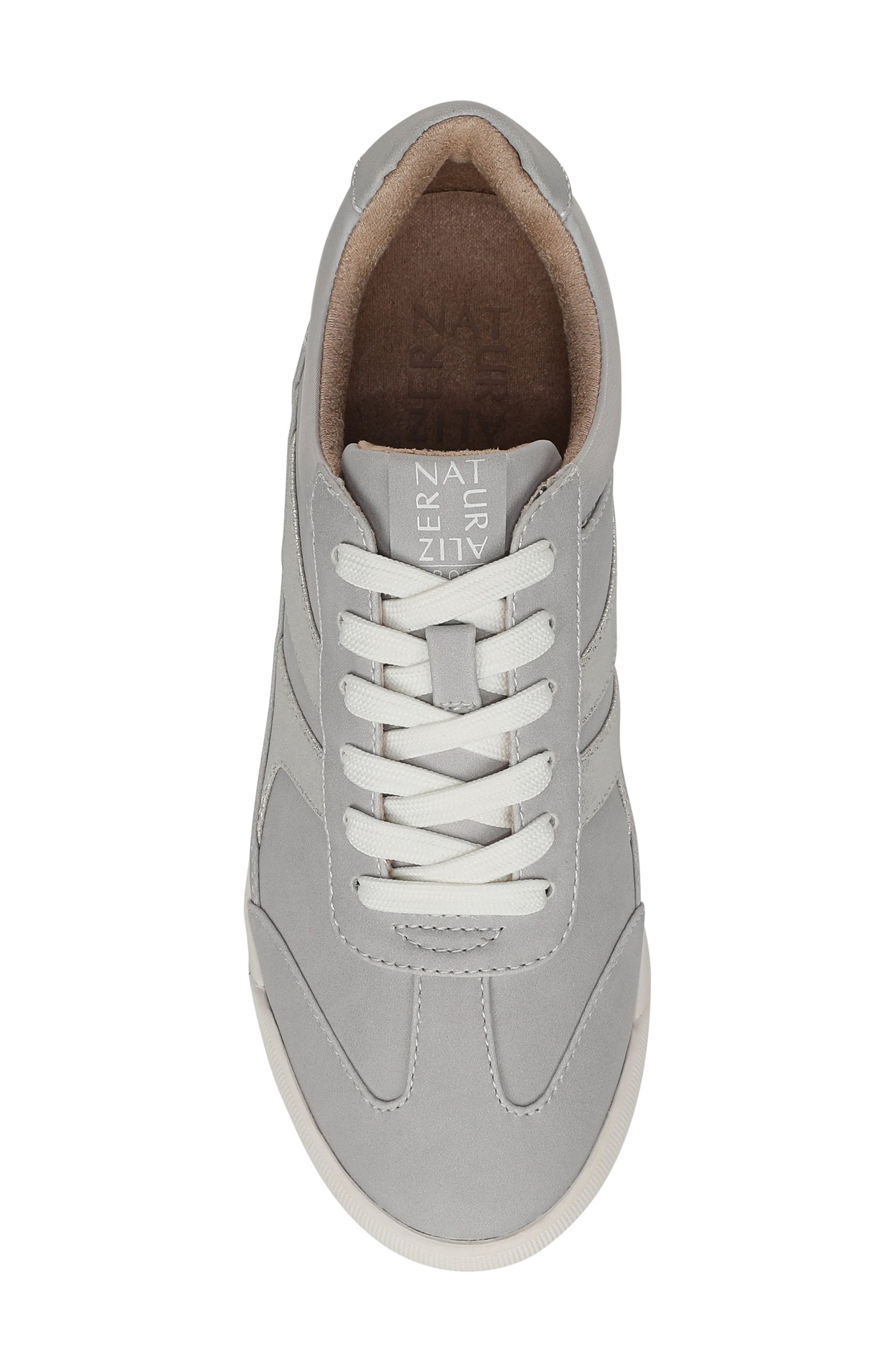 Garnet Sneaker, Alternate, color, LUNAR GREY FAUX LEATHER