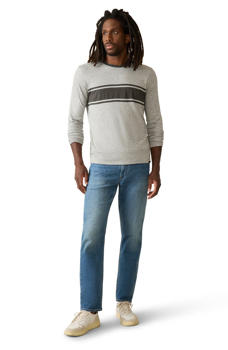 Faherty Cloud Reversible Crewneck T-Shirt, Alternate, color, 