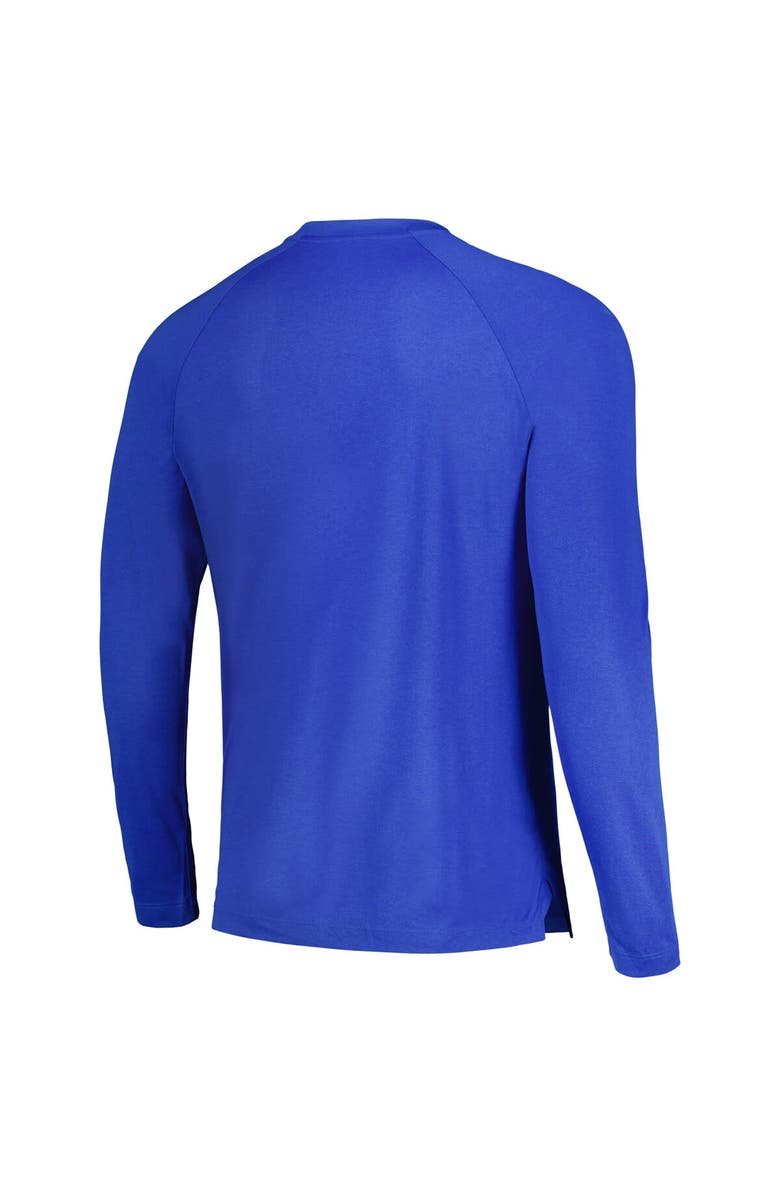 Nike Men's Nike  Royal Boise State Broncos Basketball Spotlight Raglan Performance Long Sleeve T-Shirt, Alternate, color, 