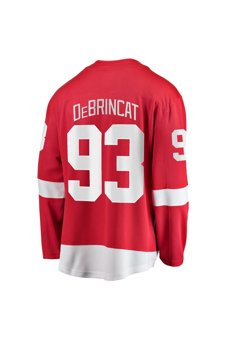 Men's Fanatics Branded Alex DeBrincat Red Detroit Red Wings Home Premier Breakaway Player Jersey, Alternate, color, Red