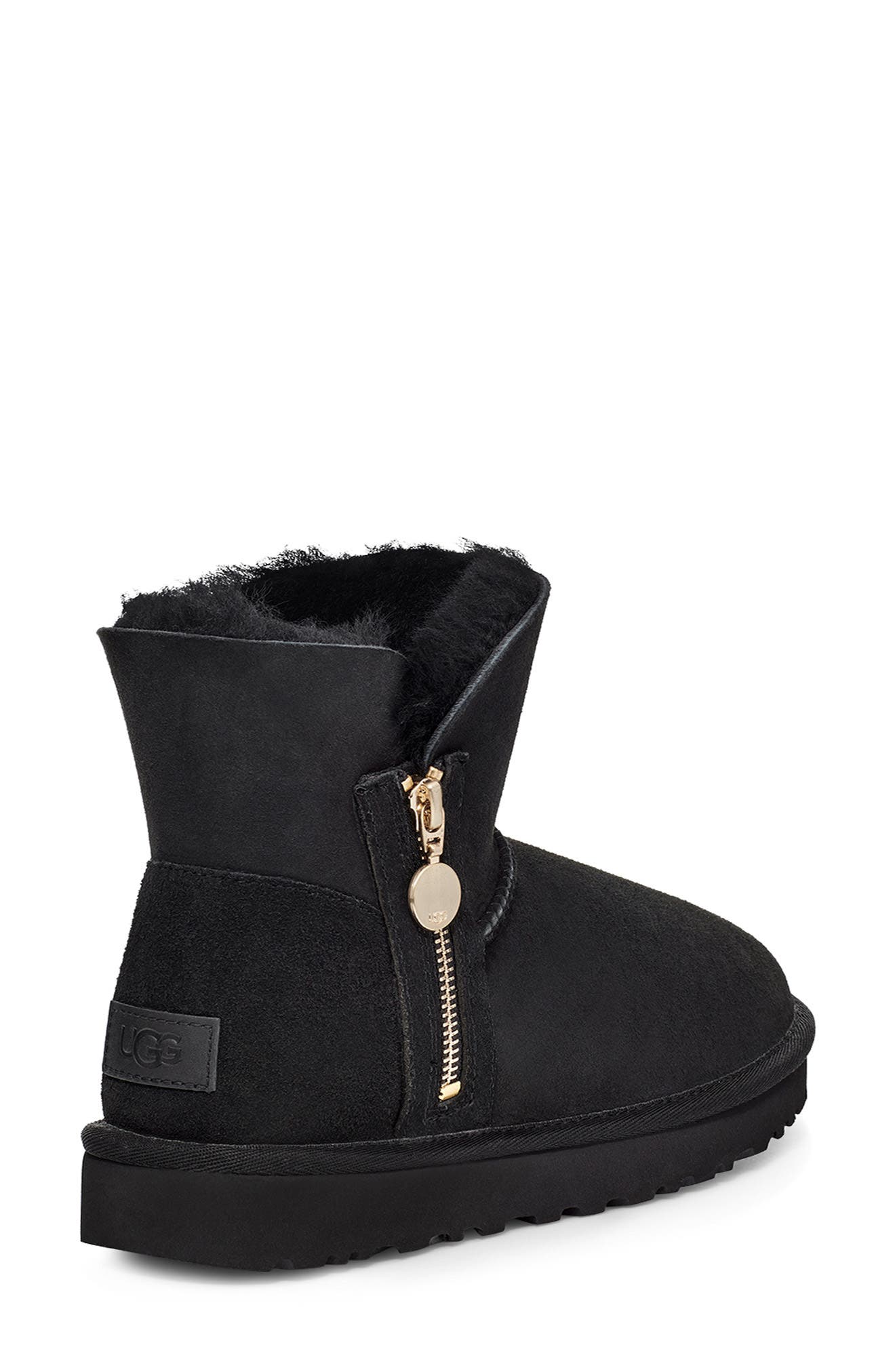 UGG<sup>®</sup> Mini Bailey Zipper Boot, Alternate, color, 