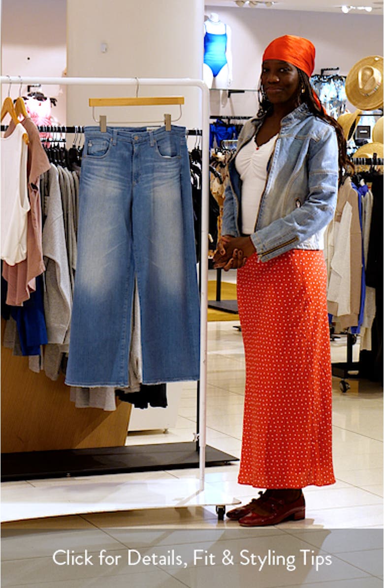 Saige Ankle Wide Leg Jeans, sales video thumbnail