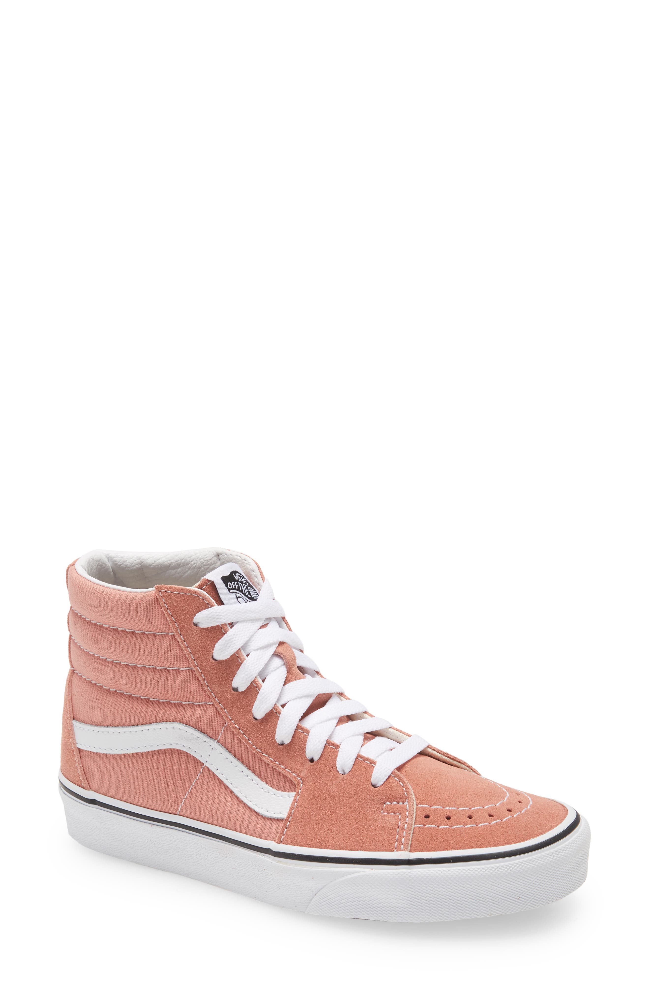 Sk8-HI Platform Lace-Up Sneaker, Main, color, ROSE DAWN/ TRUE WHITE